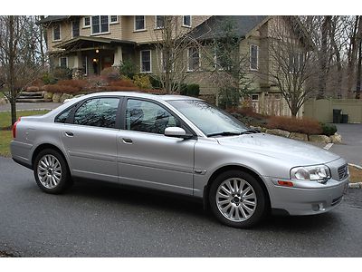 2004 volvo s80 turbo 1 owner clean carfax sunroof leather heated seats alloys