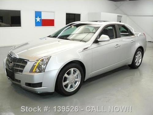 2009 cadillac cts 3.6l v6 heated leather sunroof 31k mi texas direct auto