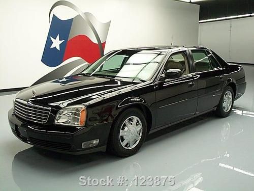 2004 cadillac deville climate leather sunroof only 66k texas direct auto