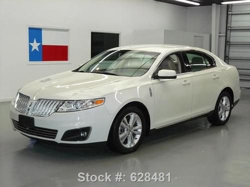 2009 lincoln mks climate leather xenons park assist 42k texas direct auto