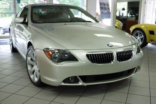Stunning 650i coupe sport premium sound cold weather 19s with only 36k miles!!
