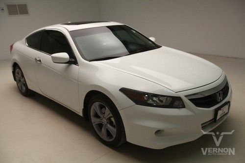 2012 ex-l coupe fwd leather heated sunroof memory group we finance 11k miles