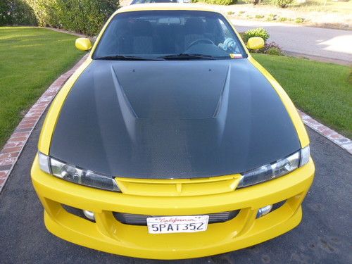 Ca 1997 nissan 240sx s14 sylvia turbo sr20 sound system no resevrve