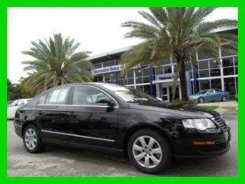 08 black 2l i4 automatic 2.0-t vw sedan *front &amp; rear side airbags *low miles