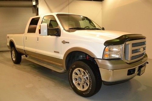 Ford f-350 superduty fx4 king ranch lariat diesel heated leather keyless