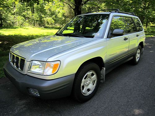 2002 subaru forester l wagon 4-door 2.5l with 5 speed and no reserve
