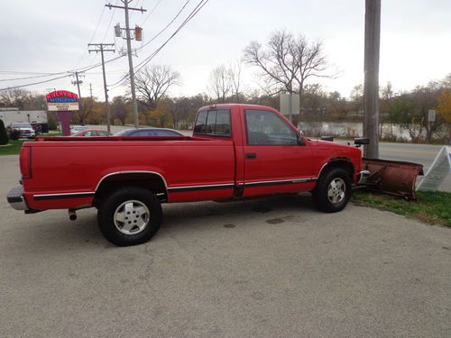 1988 chevy 1500 plow truck!!!!!!!!!low reserve!!!!!!!!!!