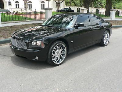 Charger sxt 3.5 v6 1 owner low miles 22" wheels perfect carfax clean