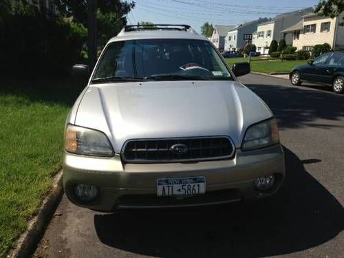 2003 2003 subaru legacy outback wagon silver