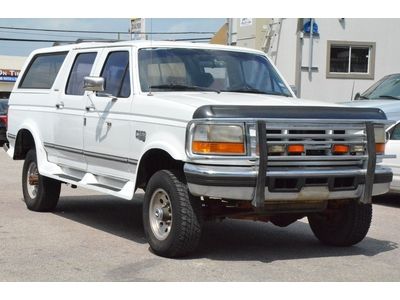 1996 ford f-350 crew diesel 4x4 "no reserve" longbed truck fresh trade must go