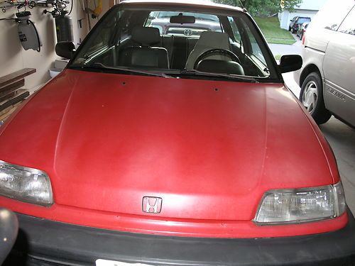 1990 honda civic base hatchback 3-door 1.5l