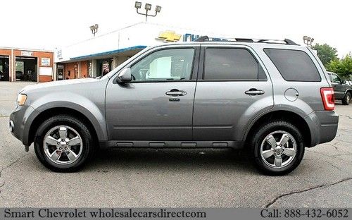 Used ford escape limited 4x4 sport utility 4wd suv sunroof we finance trucks