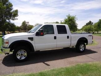 2010 ford f-250 - crew cab - shortbed - 4x4 - white - make offer!!