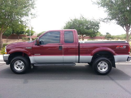 2004 ford f-350 lariat supercab 4x4 diesel fx-4-*******no reserve---private sale