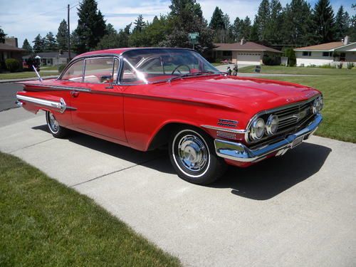1960 chevrolet impala bubble top hard top