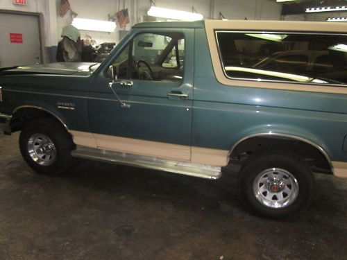 1990 ford bronco eddie bauer sport utilit 2-door 5.8lhard to find priced to sell