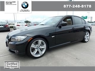Certified cpo 335i 335 sport package leather sunroof sat ipod xenon power seats