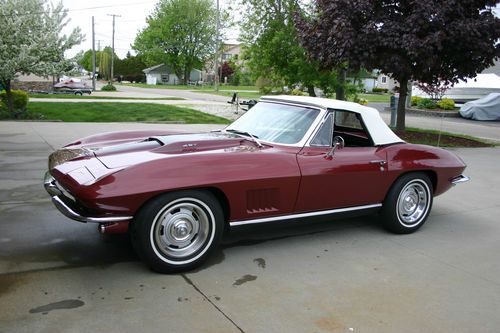 1967 corvette conv. 427/435 matching numbers