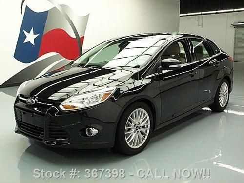 2012 ford focus sel auto sunroof leather sync 37k miles texas direct auto