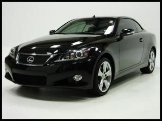 2013 is250c nav luxury pkg park assist leather convertible climate seats