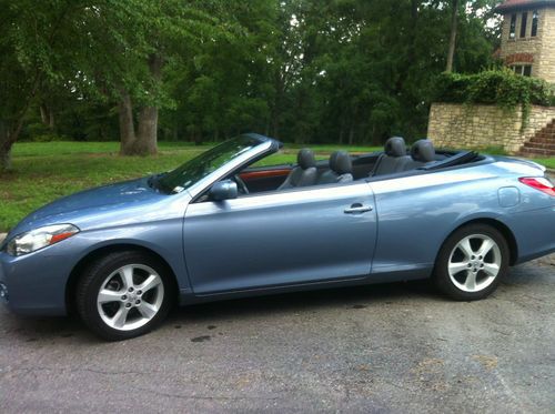 2007 toyota camry solara convertible loaded low miles