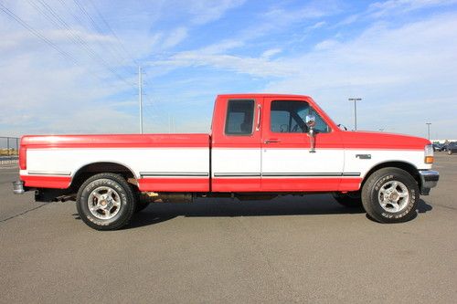 1994 ford f-250 xlt extended cab 7.5l (77k orig miles, air bags, new tires)