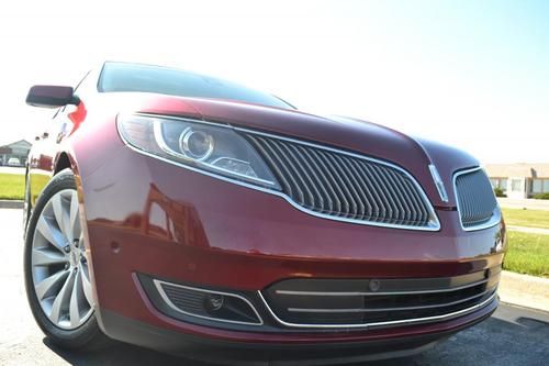 2013 lincoln mks/heated/cooled leather/navi/camera/panoramic/button start/sync