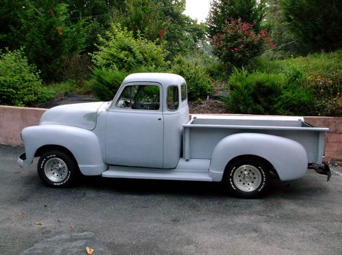 1953 chevrolet 3100, iroc running gear, all new metal, rare 5 window, 12 volt&gt;