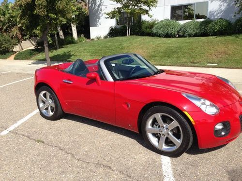 2008 pontiac solstice gxp convertible 2-door 2.0l