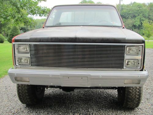 1981 gmc high sierra, 3/4 ton, 4wd, project truck 90% done tons of new parts