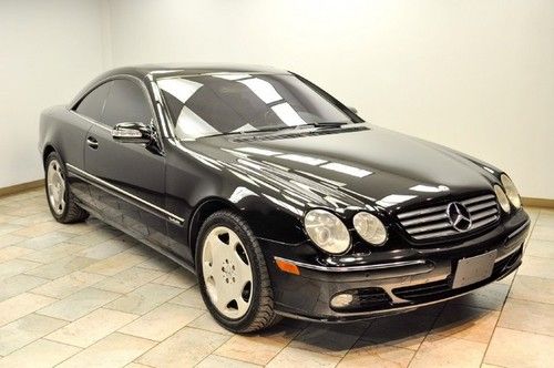 2003 mercedes-benz cl600 blk&amp;blk low miles clean in&amp;out lqqk