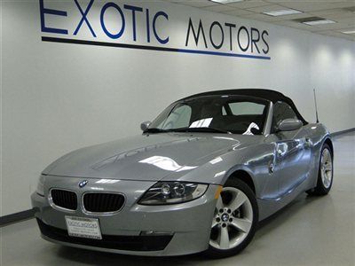 2007 bmw z4 convertible! navigation heated-sts blk-powered-top paddle-shifters