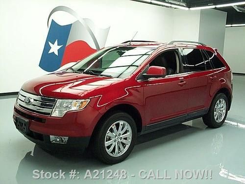 2008 ford edge ltd heated leather 18" wheels only 84k texas direct auto