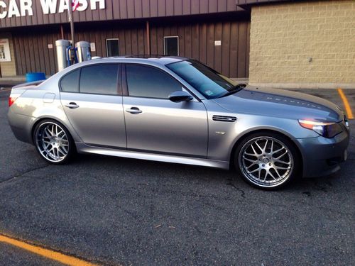 2006 bmw m5 w/2010 idrive update, agency power pulley, european smg flash, ect.