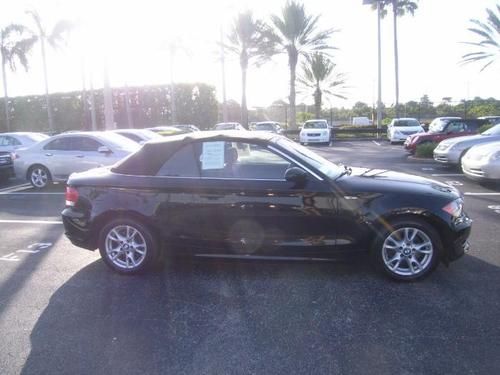 2009 bmw 128i convertible 6sp manual heated leather seats! 48k miles!