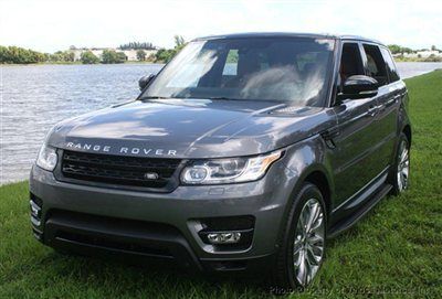 2014 supercharged sport rover *export ok* 377 miles! *new* beautiful color combo