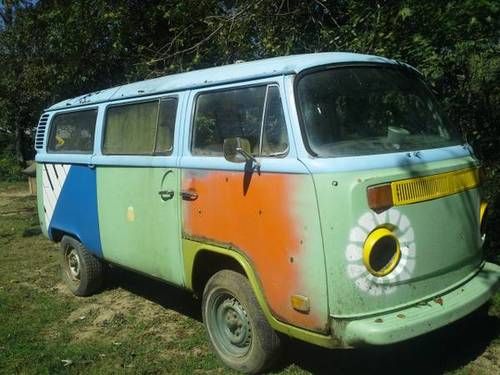 1973 vw vanagon. this is a rare one of a kind t2 late bay hard to find automatic