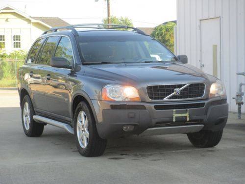2005 volvo xc90 t6 turbo 6 cylinder hard loaded one owner factory navigation dvd