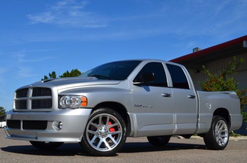 2005 dodge ram srt-10 quad cab v-10 viper powered 510hp very clean low reserve