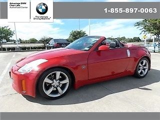 350z 350 z touring roadster automatic leather heated seats convertible alloys