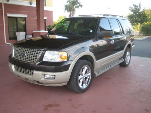 2005 ford expedition eddie bauer /king ranch one owner florida sport 4-door 5.4l