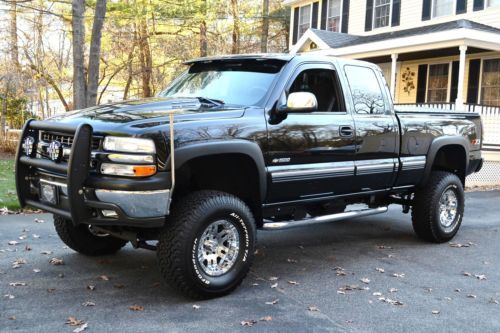 Z71 only 47k 6&#034; lifted moto wheels cowl induction flowmaster piaa fogs more!