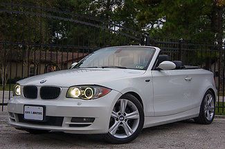 2008 bmw 128i convertible automatic navigation premium sport package.