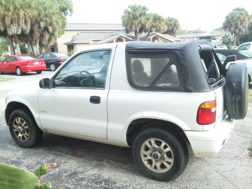Used 2001 Kia Sportage 2d Convertible 4wd 5 Sd Manual In Fort 2001 Kia Sportage 2d Convertible 4wd 5 Sd Manual