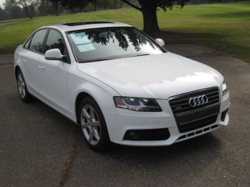 2009 quattro awd a4 leather auto moonroof new tires clean!