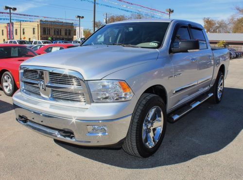 5.7l v8 hemi 4x4 slt big horn power seat tow package running boards 20in rims