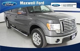12 ford f-150 crew cab xlt chrome package 5.0 litre v8 ford certified