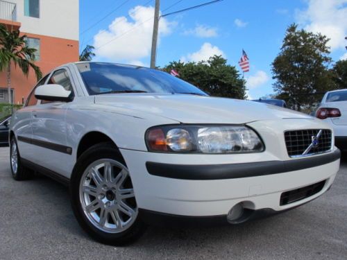 03 volvo s60 2.4t turbo leather sunroof auto turbo clean carfax low miles