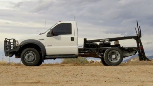 Tow truck minute man wheel lift 4x4 diesel automatic