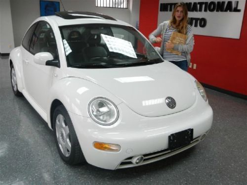 2001 volkswagen new beetle glx turbo coupe auto sunroof clean carfax!